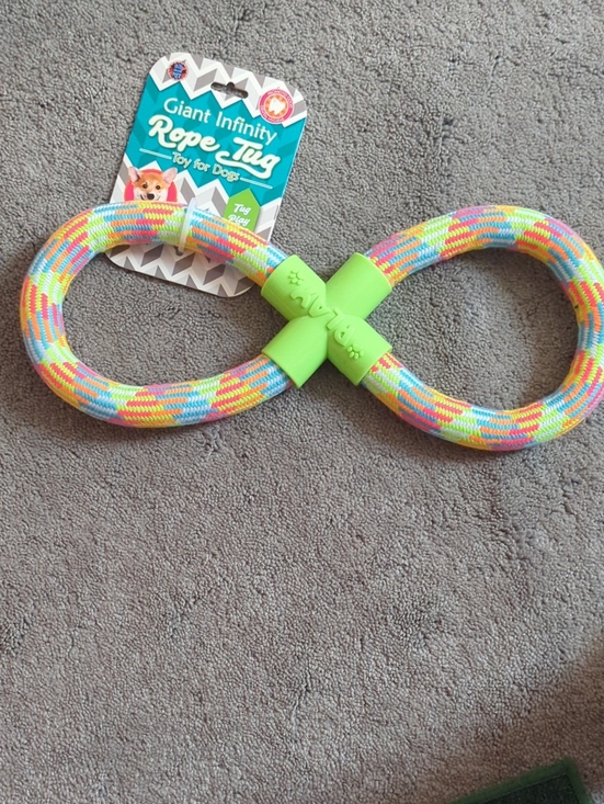 Giant Infinity Rope Tug Other - Giant Infinity Rope TUG Toy For Dogs New